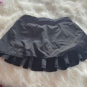 lululemon athletica Black Mini Skirt